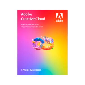 Adobe Creative Cloud Todas las Apps 1 Año
